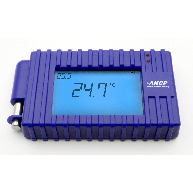 Programmable LCD Sensor Display with built in temperature & humidity ...