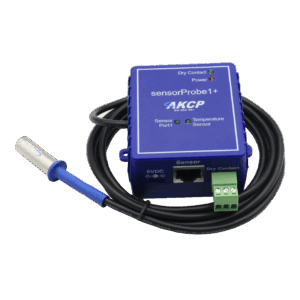 sensorProbe1+ Pro PoE with fixed 5ft temp and humidity sensor (No PSU included)